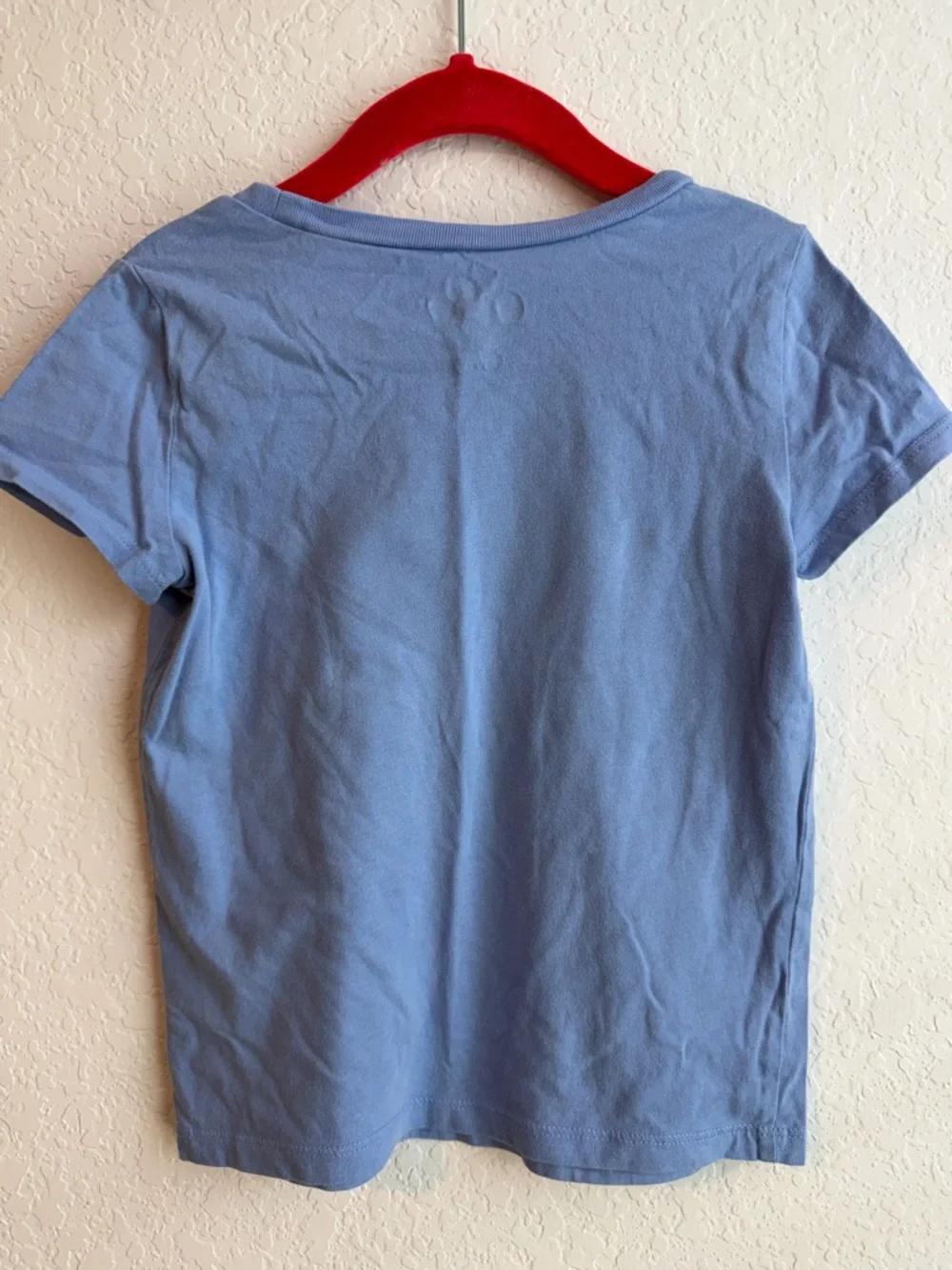 OshKosh B'gosh Blue Cotton Tee with Pink & Gold Heart Sunglasses Graphic